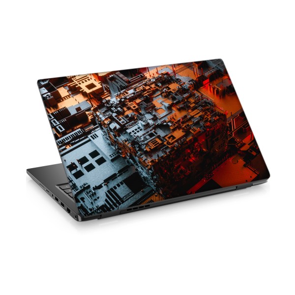 Lego Şekilli Laptop Sticker Notebook Dizüstü Kaplama Stickeri